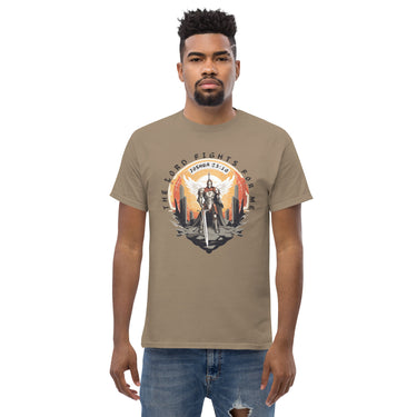 “The Lord Fights for Me” Men's Classic T-Shirt 5